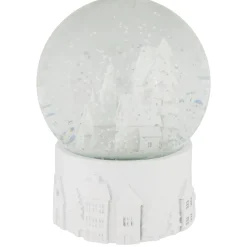 Musical Church Village Christmas Snow Globe - 5.5