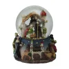 Nativity Manger Scene Christmas Musical Snow Globe - 5.75"