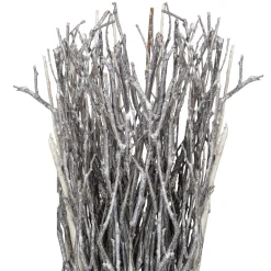 Natural Twig Bundle Glittered Christmas Decoration - 20