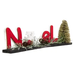 Noel with Snowflake Christmas Decoration - 14
