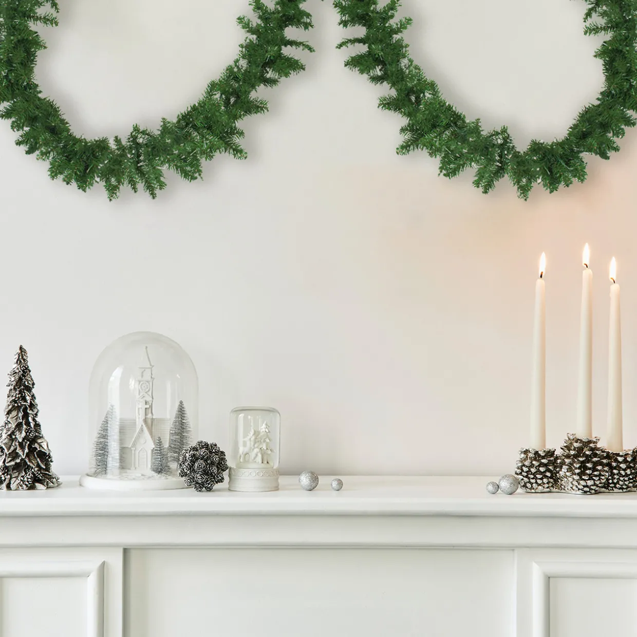 Northern Pine Commercial Christmas Garland - 50' x 10" - Unlit