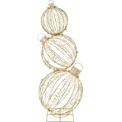 Open Design Stacked Christmas Ornaments Outdoor Decoration - 51