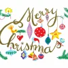Ornaments Christmas Holiday Wall Decor Art Print