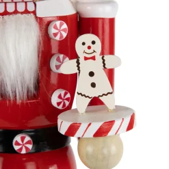 Peppermint Candy Nutcracker Christmas Figure - 15