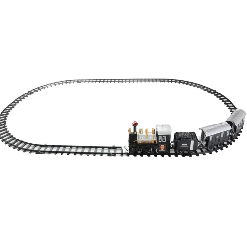 17-Piece Black Consummate Animated Classic Train Set