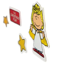 8-Piece Peanuts Christmas Nativity Double Sided Window Cling Decorations