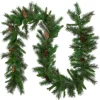 Pine and Pine Cones Artificial Christmas Garland - 9' x 12" - Unlit