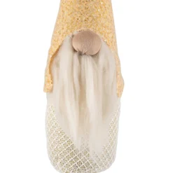 Plush Christmas Gnome with Sequins Tabletop Figure - 17.5