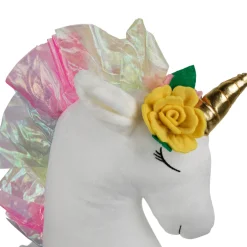 Plush Rainbow Unicorn Christmas Picks - 24