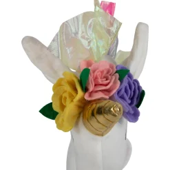 Plush Rainbow Unicorn Christmas Picks - 24