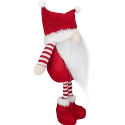Plush Standing Gnome Christmas Decoration - 18.5