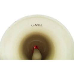 Polmedia Polish Pottery Bell Ornament 4" Spearmint Fresh