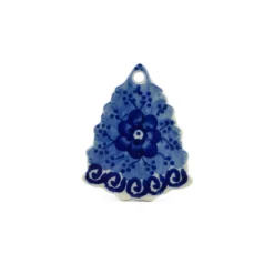 Polmedia Polish Pottery Christmas Tree Pendant 3