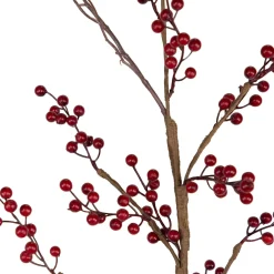 Potted Berry Artificial Christmas Twig Tree - Unlit - 4'
