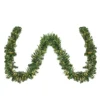 Pre-Lit Ashcroft Cashmere Pine Commercial Christmas Garland - 50' x 14" - Clear LED Lights
