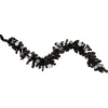 Pre-Lit Battery Operated Black Pine Artificial Christmas Garland - 6' x 10" - Cool White LED Lights