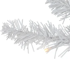 Pre-Lit Battery Operated LED Medium Pine Artificial Christmas Tree - 3' - Clear Lights