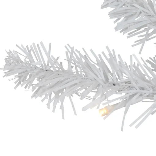 Pre-Lit Battery Operated LED Medium Pine Artificial Christmas Tree - 3' - Clear Lights