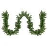 Pre-Lit Buffalo Fir Christmas Commercial Garland - 50' x 8" - Warm White LED Lights