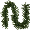 Pre-Lit Canadian Pine Artificial Christmas Garland - 9' x 12" - Multicolor Lights
