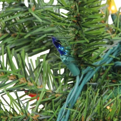 Pre-Lit Canadian Pine Artificial Christmas Garland - 9' x 12