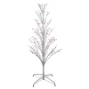 Pre-Lit Cascade Twig Tree Outdoor Christmas Decoration - 4' - Multicolor Lights