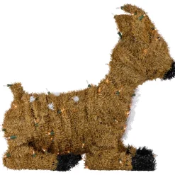 Pre-Lit Fawn Reindeer with Spots Outdoor Christmas Decoration - Brown