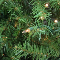 Pre-Lit Full Northern Pine Artificial Commercial Christmas Tree - 14' - Clear Lights