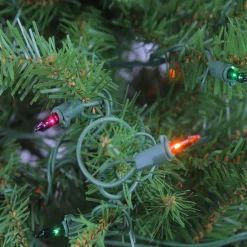 Pre-Lit Full Northern Pine Commercial Artificial Christmas Tree - 14' - Multi-Color Lights