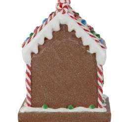 Pre-Lit LED Gingerbread Candy House Christmas Decoration - 7.5