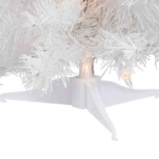 Pre-Lit Medium Artificial Christmas Tree - 18" - Clear Lights