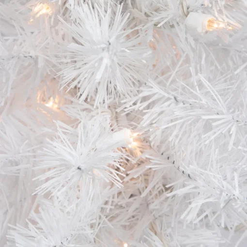 Pre-Lit Medium Artificial Christmas Tree - 18" - Clear Lights