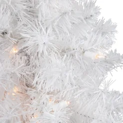 Pre-Lit Medium Artificial Christmas Tree - 18