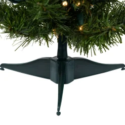 Pre-Lit Medium Canadian Pine Artificial Christmas Tree - 18