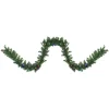 Pre-Lit Northern Pine Artificial Christmas Garland - 9' x 10" - Multicolor LED Lights