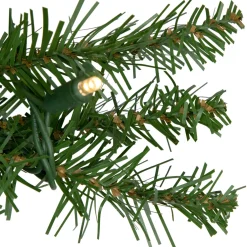 Pre-Lit Northern Pine Commercial Christmas Garland - 50' x 10" - Warm White LED Lights