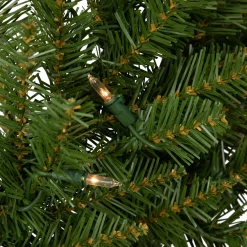 Pre-Lit Rockwood Pine Artificial Christmas Wreath, 36-Inch, Clear Lights