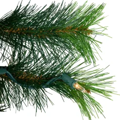 Pre-Lit Royal Oregon Pine Artificial Christmas Wreath - 48