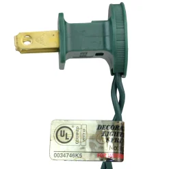 Pre-Lit White Valley Pine Artificial Christmas Wreath - 24