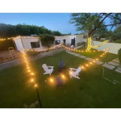 Premium Canopy Stake Commercial Light Pole - 9'