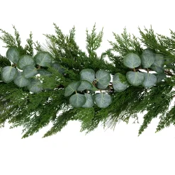 Real Touch™? Eucalyptus and Mixed Pine Artificial Christmas Garland - 6' x 8