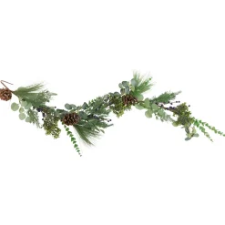 Real Touch™? Eucalyptus and Pine Artificial Christmas Garland - 5' x 8" - Unlit