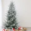 Real Touch™? Flocked Little River Fir Artificial Christmas Tree - Unlit - 7.5'