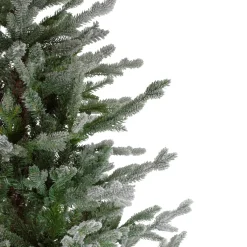Real Touch™? Flocked Little River Fir Artificial Christmas Tree - Unlit - 7.5'