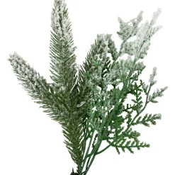 Real Touch™? Flocked Wind River Fir with Berries Artificial Christmas Wreath - 24