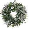 Real Touch™? Frosted Pinecones and Berries Christmas Wreath - 36" - Unlit