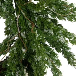 Real Touch™? Iced Cedar Artificial Christmas Wreath - 24