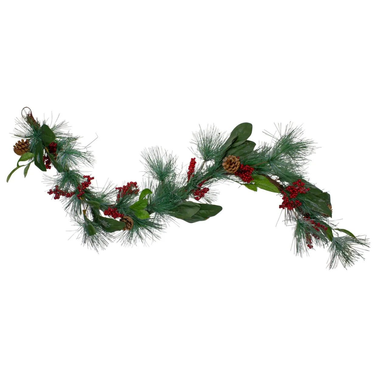 Real Touch™? Mixed Pine and Berries Artificial Christmas Garland - 5' x 6" - Unlit