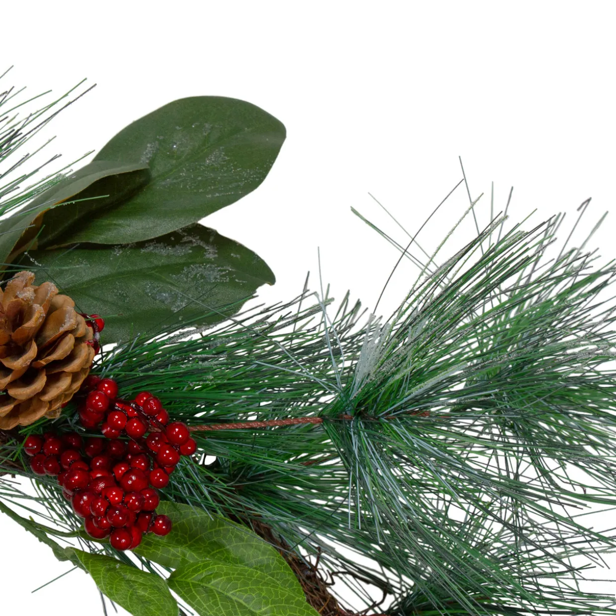 Real Touch™? Mixed Pine and Berries Artificial Christmas Garland - 5' x 6" - Unlit