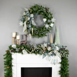 Real Touch™? Noble Fir Artificial Christmas Wreath - Unlit - 30